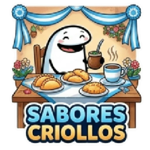 Flork Independencia Argentina sticker 22