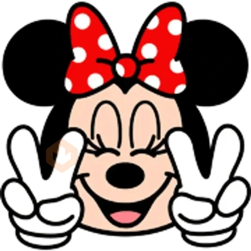 Minnie Mouse Emoji ✨🎀💓 sticker 16
