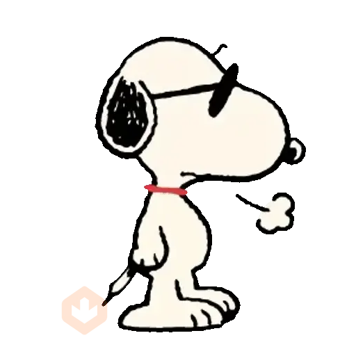 Snoopy 🆒 😎 Animado 🦴🏠2️⃣ sticker 12