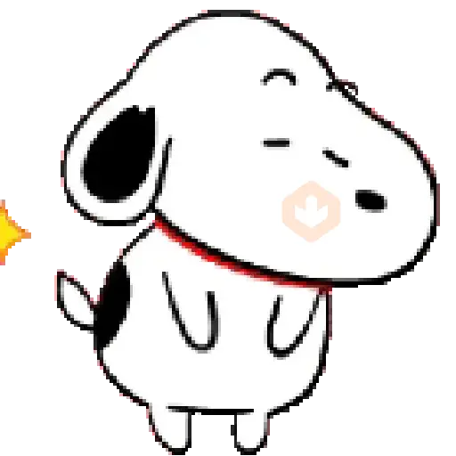 Snoopy 4 😎 sticker 11