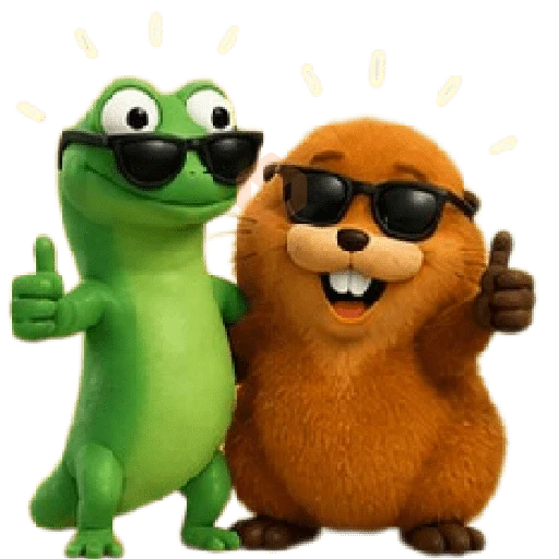 Hoppers 🦎🦫🎬 sticker 13