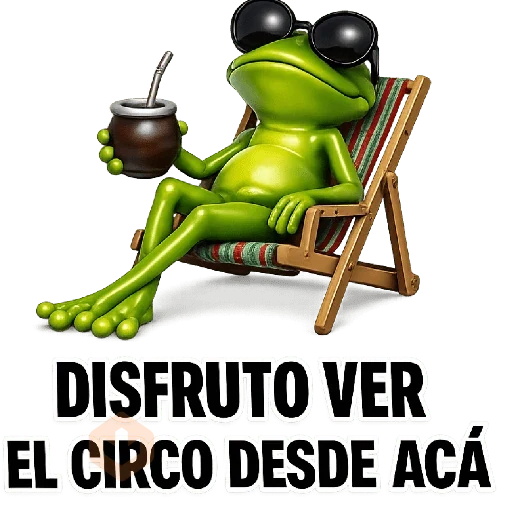 Problema tuyo papi 🐸❤️ sigue 🤪 sticker 12