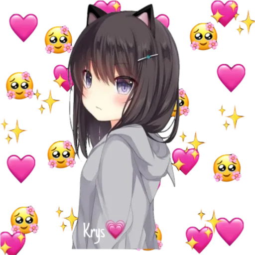 Anime girls ll (By 𝓚𝓻𝔂𝓼)