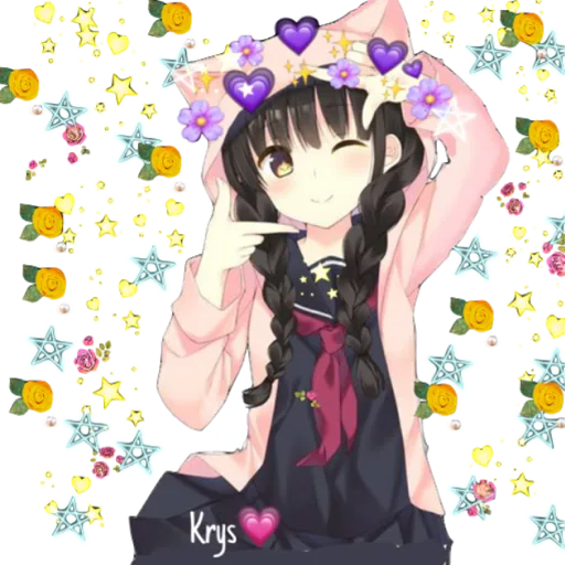 Anime girls ll (By 𝓚𝓻𝔂𝓼)