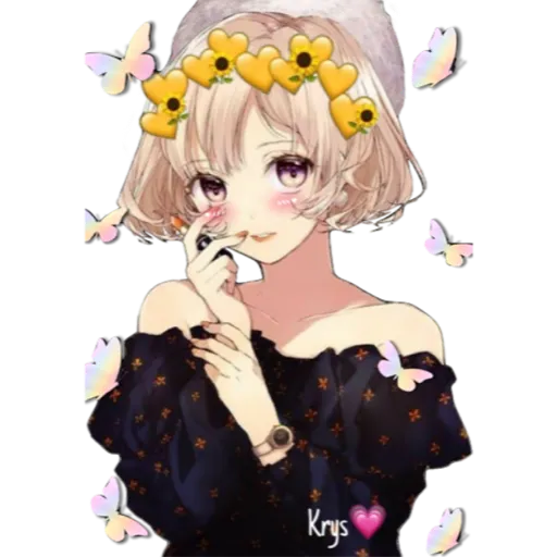 Anime girls ll (By 𝓚𝓻𝔂𝓼)