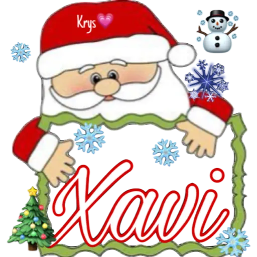 Christmas names (by 𝓚𝓻𝔂𝓼) preview