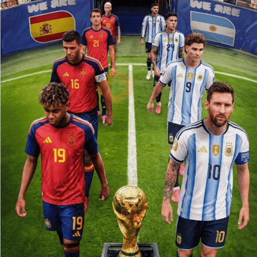 Argentina vs España sticker 18