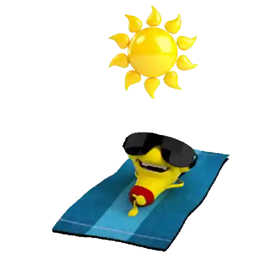 Vacaciones/viaje✈️🏞️🏖️anim sticker 15