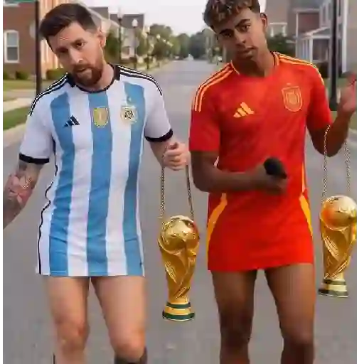 pa' la final Argentina España sticker 17