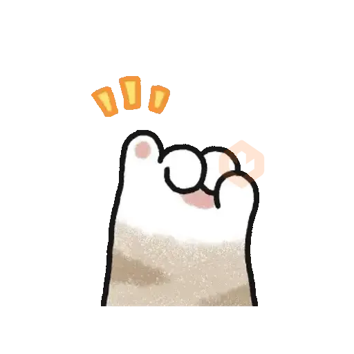 Gatos patitas animadas 🐾🐈🐈‍⬛😻 sticker 11
