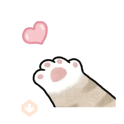 Gatos patitas animadas 🐾🐈🐈‍⬛😻 sticker 12