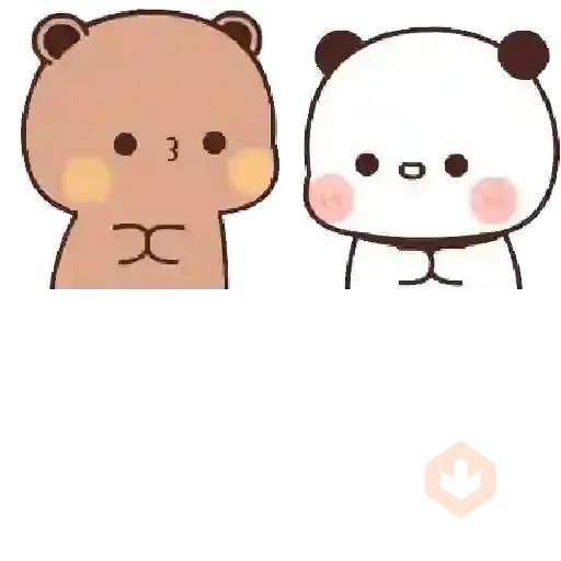 Dudu y Bubu 🐼🐻 sticker 21