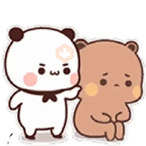 Dudu y Bubu 🐼🐻 sticker 26