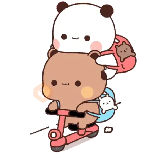 Dudu y Bubu 🐼🐻 sticker 24