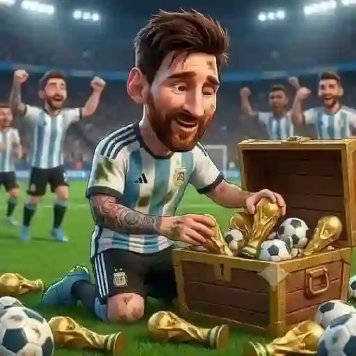Messi Argentina 🇦🇷⚽🏆 sticker 11