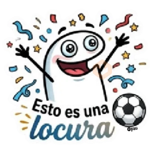 Flork Argentina pa'el infarto sticker 11