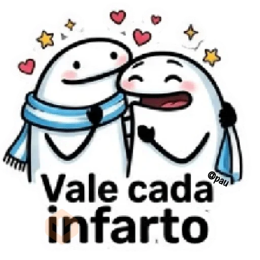 Flork Argentina pa'el infarto sticker 12