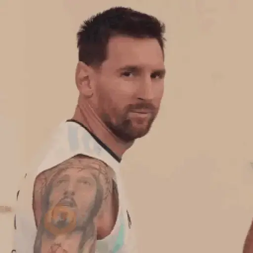 Messi 😎 argentina a la final sticker 12