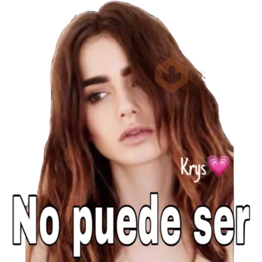 Lily Collins (By 𝓚𝓻𝔂𝓼) sticker 29