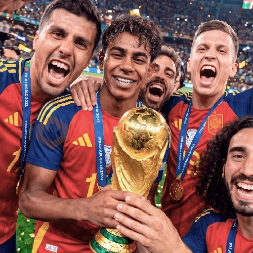 España campeón mundial 2026 sticker 20
