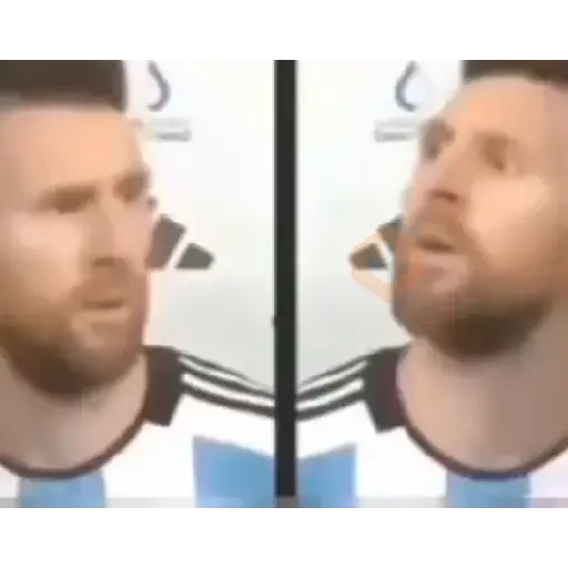 Memes e reações do Messi 😂 sticker 11