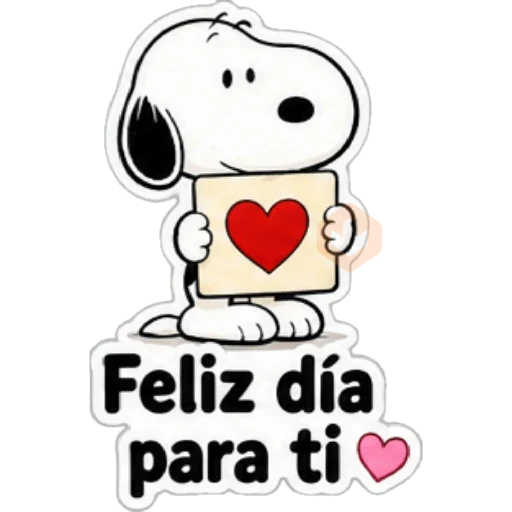 Snoopy con Cariño 🐾💕 sticker 11