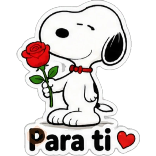 Snoopy con Cariño 🐾💕 sticker 12