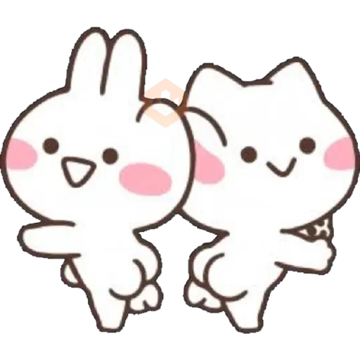 Mimi & Neko (By 𝓚𝓻𝔂𝓼) sticker 18