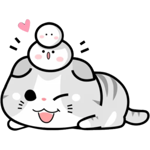 Mochi & cats 😻