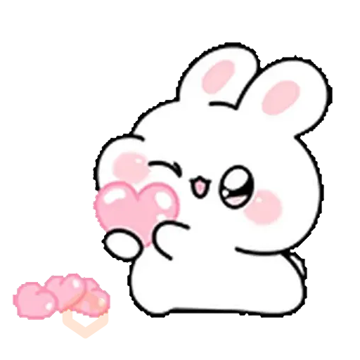 Happy Cute Rabbit ✨🐰 sticker 12