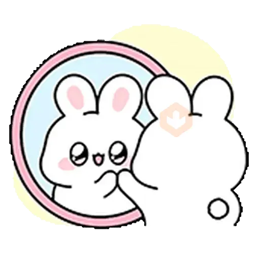 Happy Cute Rabbit ✨🐰 sticker 11