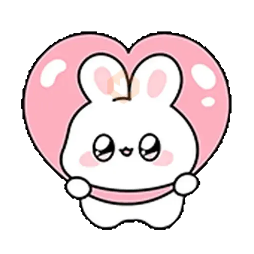 Happy Cute Rabbit ✨🐰 sticker 13