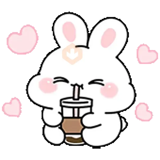 Happy Cute Rabbit ✨🐰 sticker 18