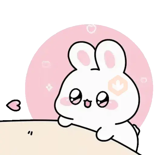 Happy Cute Rabbit ✨🐰 sticker 17