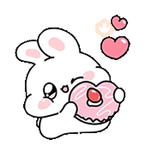 Happy Cute Rabbit ✨🐰 sticker 15