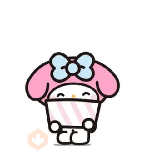 My Melody & Kuromi 💜💗✨ sticker 12