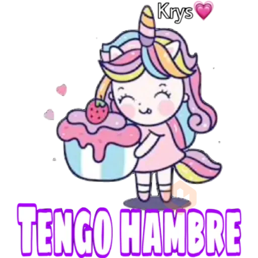Unicorn girl 🦄💕 sticker 15