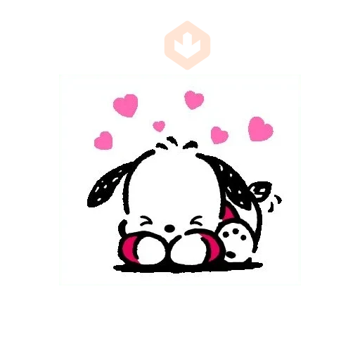 Pochaco sticker 23