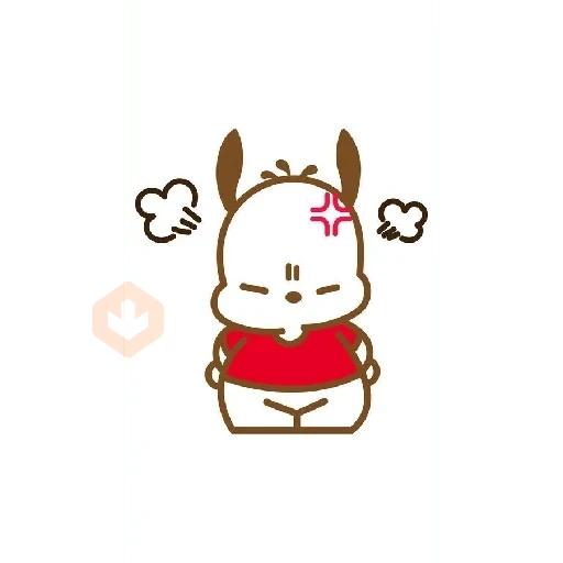 Pochaco sticker 22