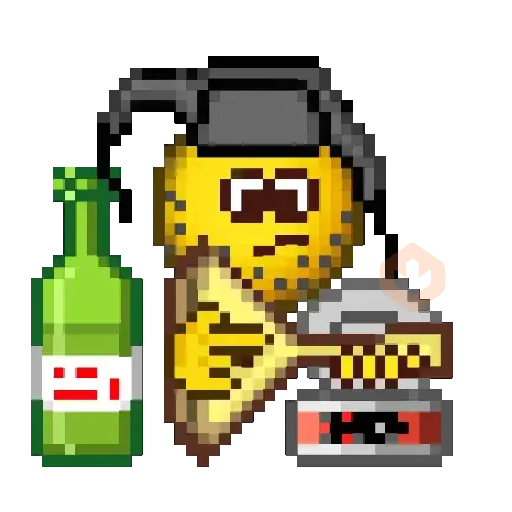 ㅤ㎔ ㅤ ⟮ EMOJIS PIXEL ⟯ sticker 30