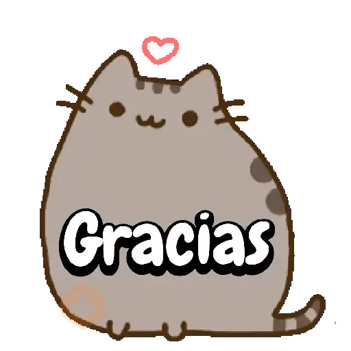 Pusheen Texto sticker 12