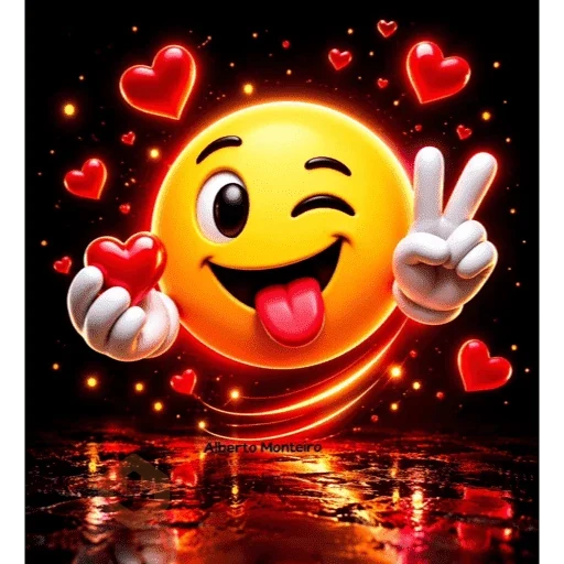 Emojis reações sticker 12