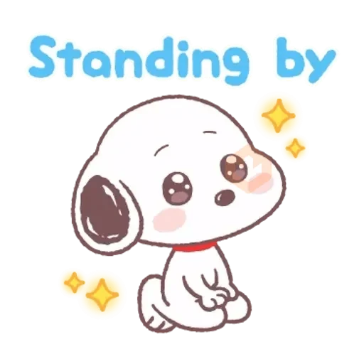 💛 Snoopy So Cute 🦴🐶🏡2️⃣ sticker 11