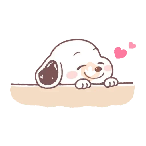 💛 Snoopy So Cute 🦴🐶🏡2️⃣ sticker 14