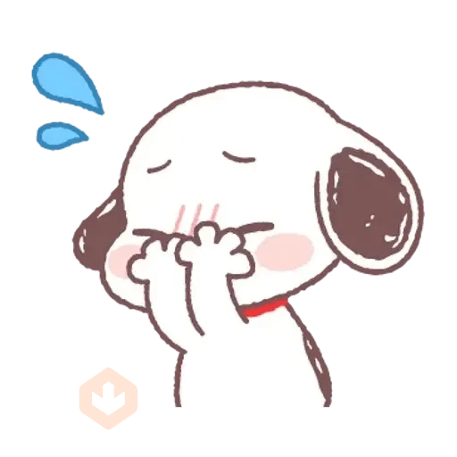 💛 Snoopy So Cute 🦴🐶🏡2️⃣ sticker 12