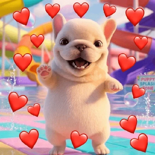 Pibble Love ❤️💗🩵💛 sticker 14