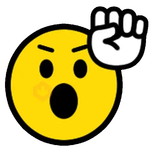 Emojis Amarillos con manos ✨🟡 sticker 24