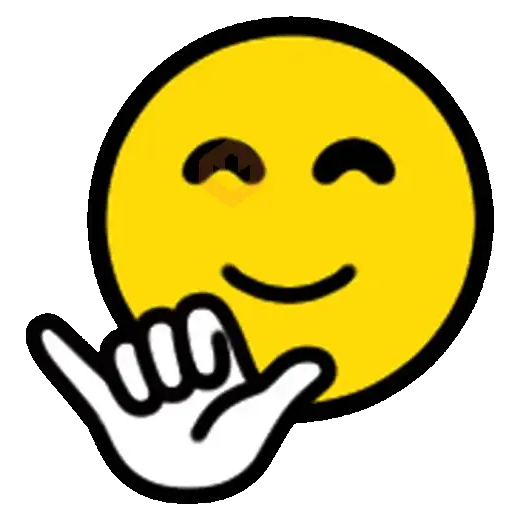 Emojis Amarillos con manos ✨🟡 sticker 18