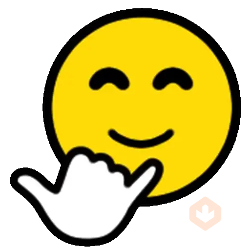Emojis Amarillos con manos ✨🟡 sticker 21