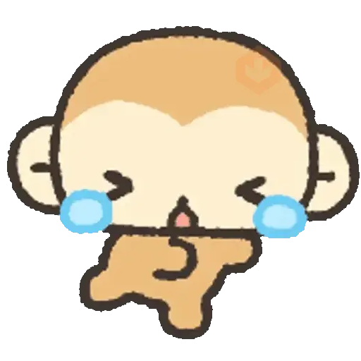 Cute Monito 🐒✨ sticker 15